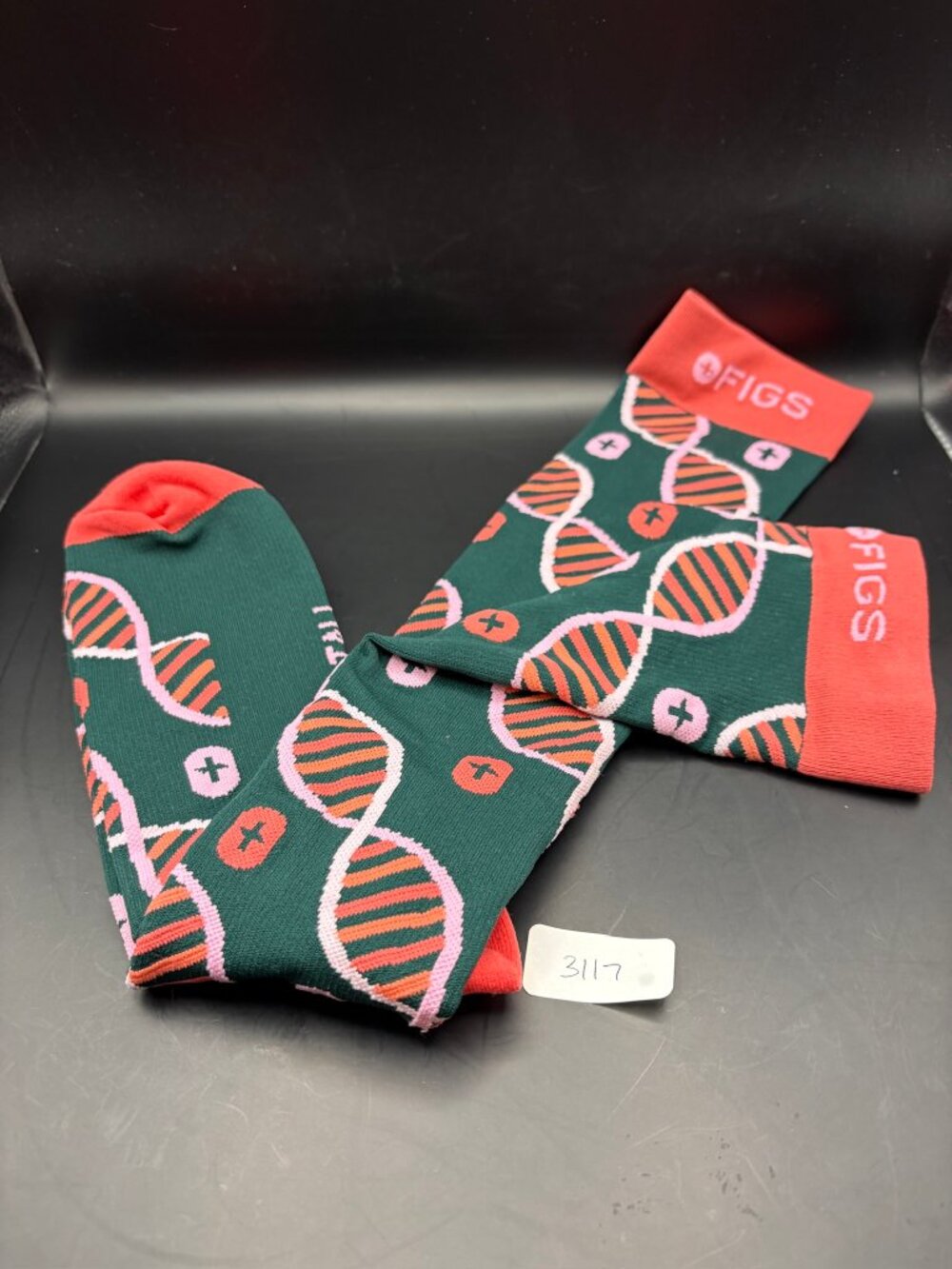 FIGS knee high compression socks size XL